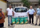 Gölbaşı ilçesinde üreticilere gübre ve tohum dağıtımı yapıldı