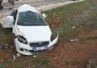 Otomobil şarampole devrildi: 6 yaralı