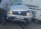 Kamyon ile otomobil çarpıştı: 1 ölü