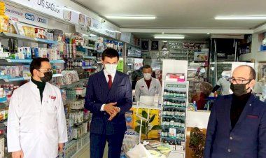Kaymakam Ayrancı  Eczaneleri ziyaret etti