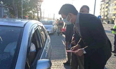 Gölbaşı ilçesinde, 'Bi hareketine bakar hayat' trafik uygulaması yapıldı