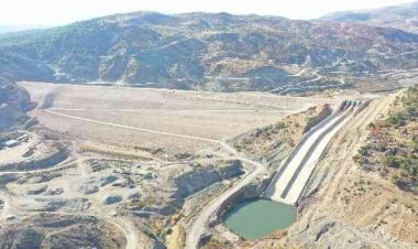 Çetintepe Barajı'nın gövde dolgusu tamamlandı