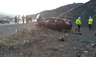 Kontrolden çıkan otomobil takla attı: 3 yaralı