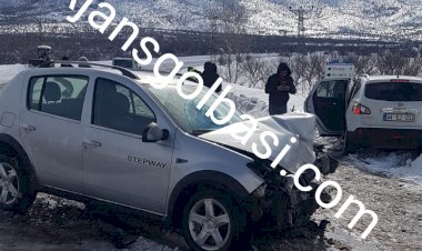 İki otomobilin çarpışması sonucu 9 kişi yaralandı