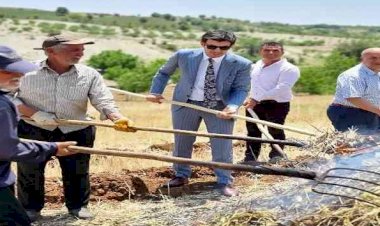 Gölbaşı'nda buğday firiği yapımına başlandı