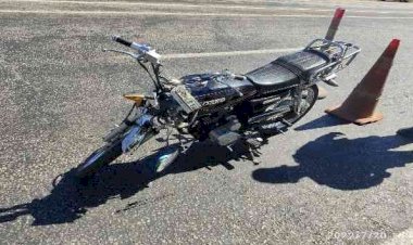 Motosikletin çarptığı çocuk ağır yaralandı