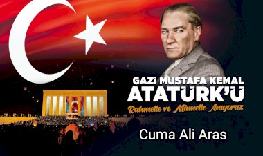 Cuma Ali Aras'in 10 Kasım mesajı