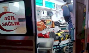 Karşıdan karşıya geçen yayaya otomobil çarptı