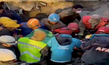 9 yaşındaki Yücel, 205 saat sonra enkazdan sağ çıkartıldı