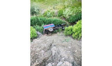 Çapa motoru devrildi: 1 ağır yaralı