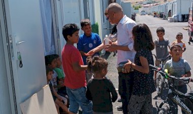 Konteyner kentte bayramlaşma programı