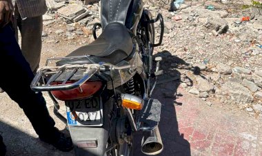 Malatya’da motosiklet devrildi 1 yaralı