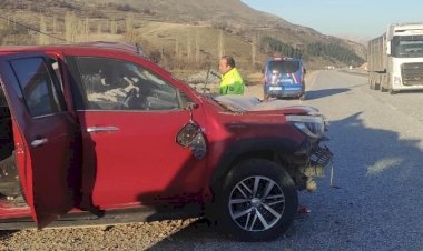 Malatya’da kamyonet şarampole uçtu: 6 yaralı