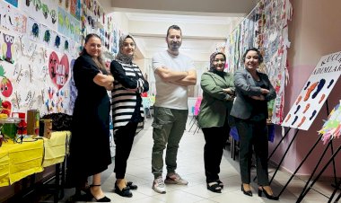 Anasınıfları sanat sergisi açıldı