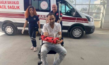 Acemi kasaplar hastanenin yolunu tuttu