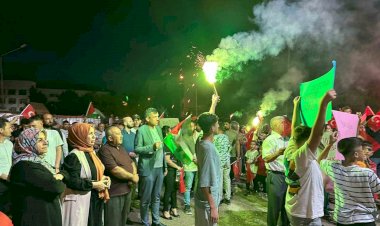 Gölbaşı’nda özgür Filistin mitingi düzenlendi