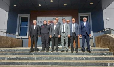 Yalçınkaya AFAD ve Çevre Şehircilik İl Müdürlüğünü Ziyaret etti