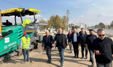 Milletvekili Özhan karayolunda incelemelerde bulundu