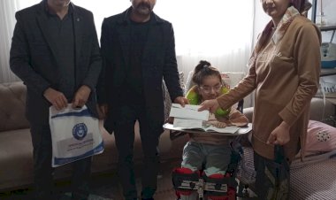 Gölbaşı Türk Eğitim-sen'den Anlamlı Bağış