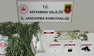 Adıyaman’da 25 kilogram uyuşturucu ele geçirildi