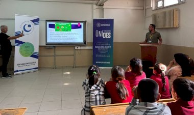 Sevimli böcekler ve sevimli mikroplar Gerger’de buluştu ‎