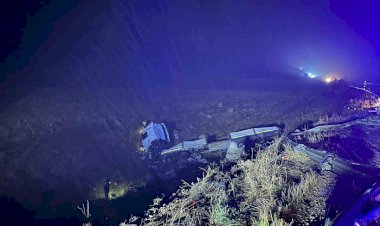 Malatya’da şarampole devrilen çekicinin sürücüsü hayatını kaybetti