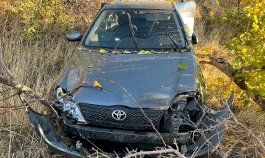 Adıyaman’da iki otomobil kafa kafaya çarpıştı: 2 yaralı