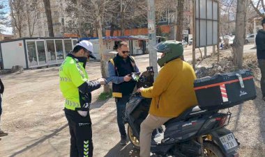 Gölbaşı’nda trafik uygulamaları devam ediyor