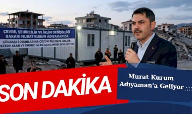 Murat Kurum Adıyaman Yolcusu: Gölbaşı’nın Gözü Kulağı Kırmızı ve Rezerv Alan Açıklamasında!