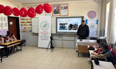 Gölbaşı’nda Öğrencilere Doğa ve Biyolojik Çeşitlilik Eğitimi ‎