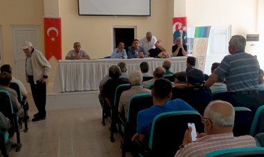 Deprem kaymalarına karşı kadastro güncelleme toplantısı yapıldı