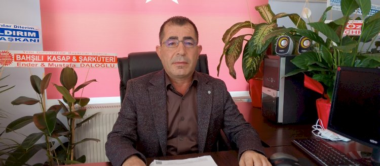 BBP ilçe başkanı Mutlu'dan kırmızı alan ve rezerv çarşı müjdesi