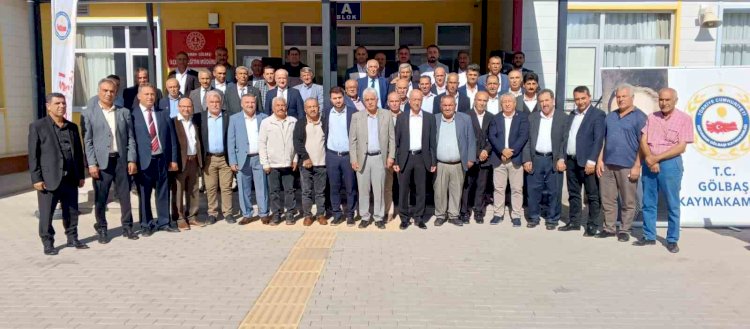 Gölbaşı’nda Muhtarlar Günü kutlandı