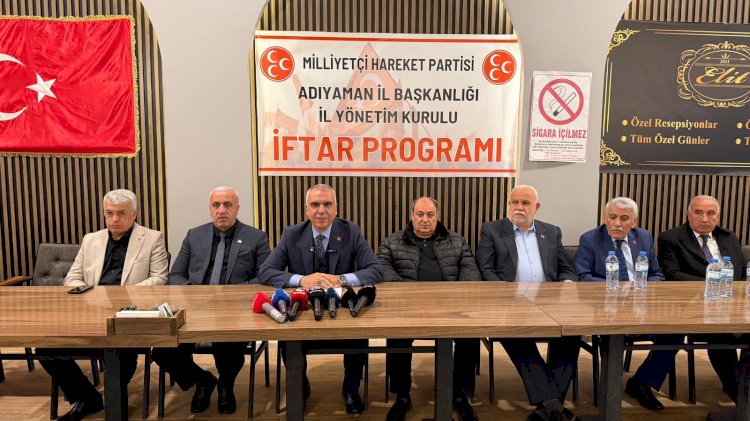 MHP il yönetimi iftarda bir araya geldi