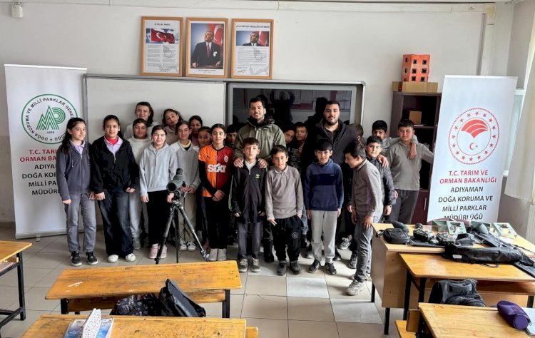 Gölbaşı’nda öğrencilere doğa koruma eğitimi verildi