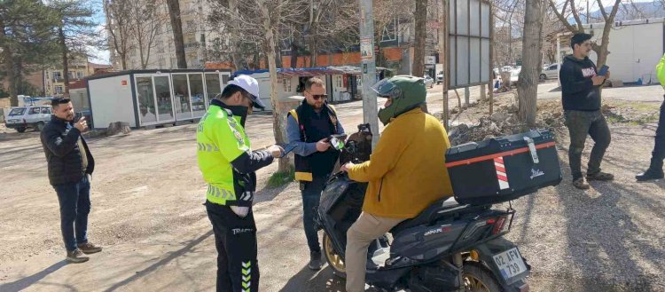 Gölbaşı’nda trafik uygulamaları devam ediyor