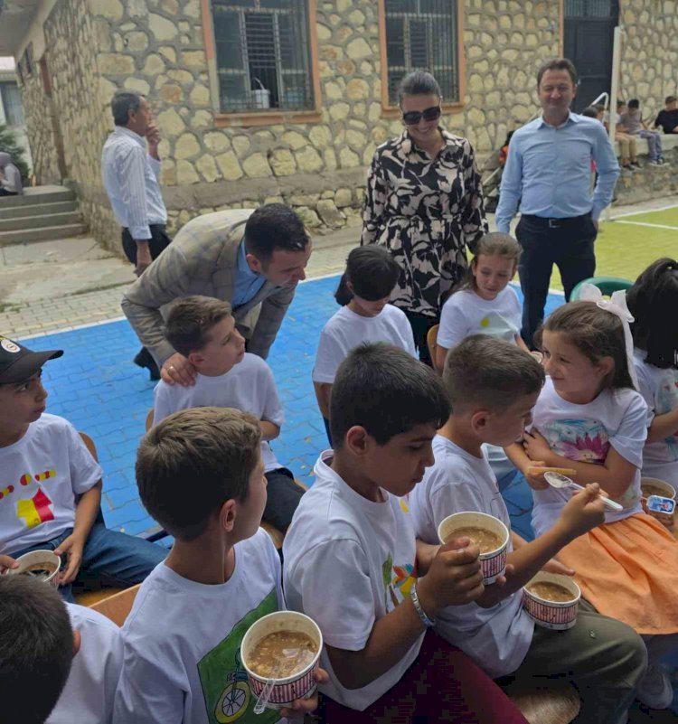 Kaymakam Algın, Karaburun’da aşure etkinliğine katıldı