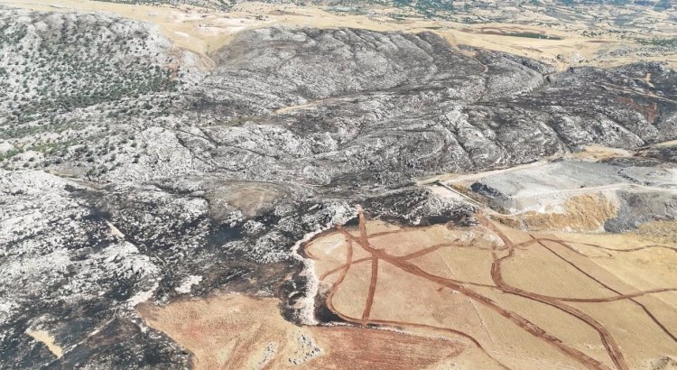 Adıyaman’daki orman yangını söndürüldü